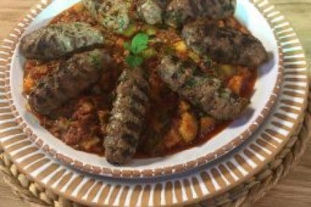 Kefta Grillée et Sauce Courgettes