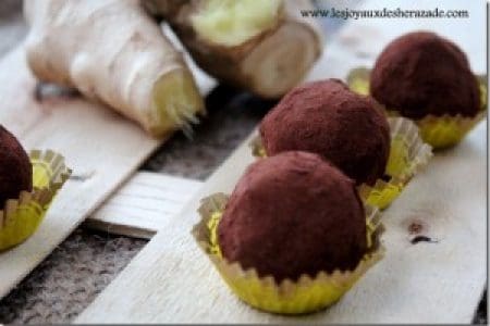 Recette chocolat gingembre