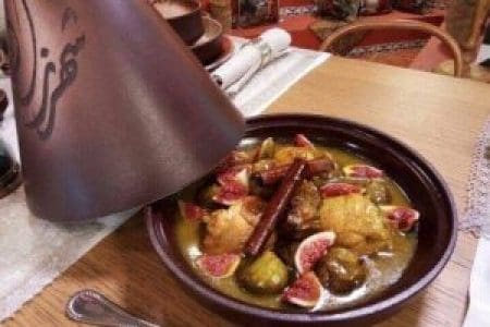 Tajine de poulet aux figues