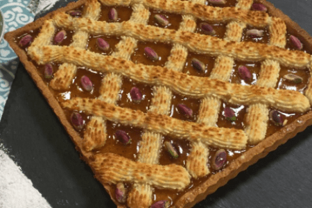 Tarte amandes confiture, samira tv