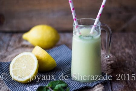 citronnade maison à la menthe