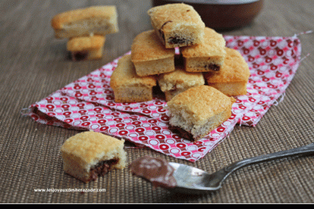 financier-au-nutella-