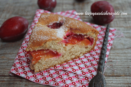 gateau aux prunes